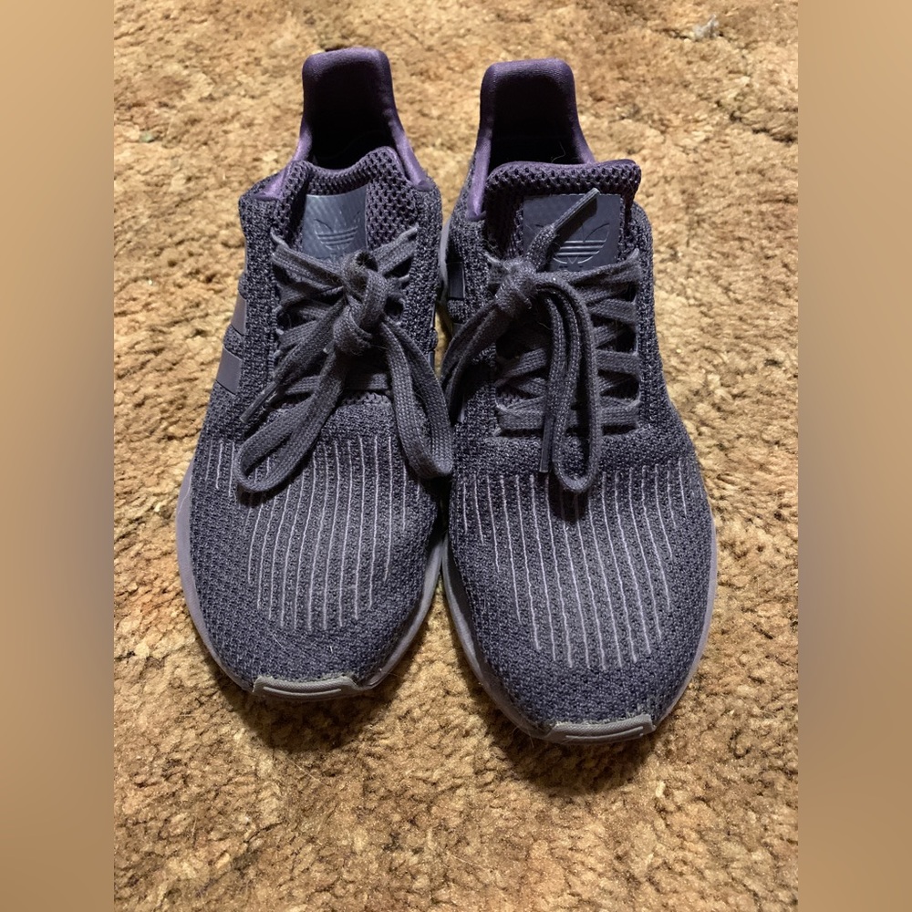 Purple passion adidas sneakers size 8